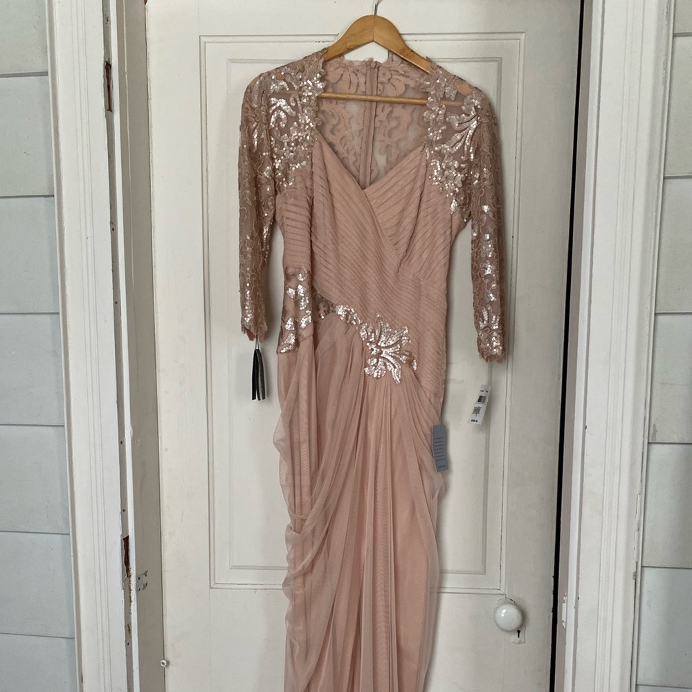 Tadashi Shoji Floor Length lace size 10 Dress